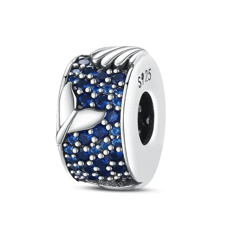 Blue Mermaid Charm
