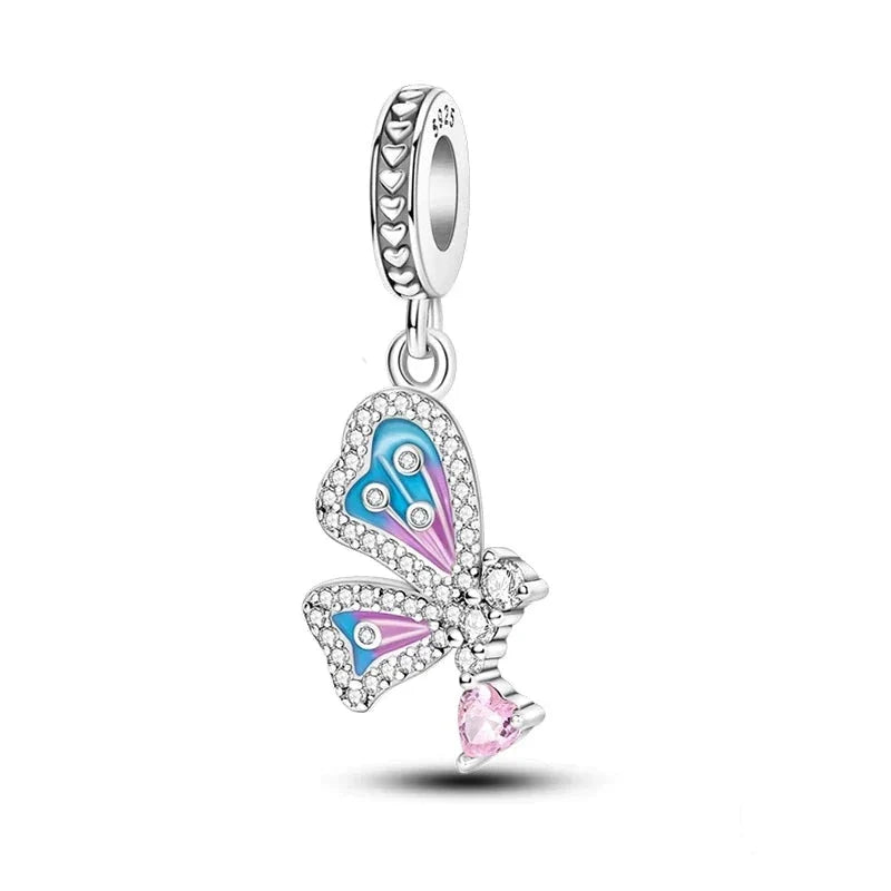 Colourful Wings Charm