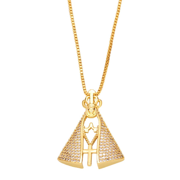Our Lady Gold Necklace