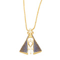 Our Lady Zircon Necklace