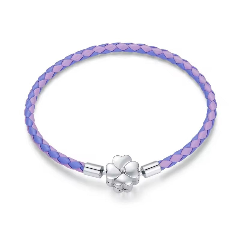 Purple Maresias Clover Bracelet