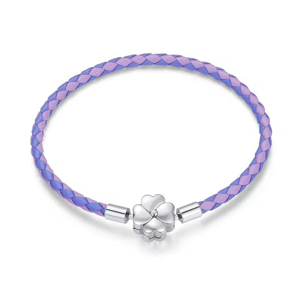 Purple Maresias Clover Bracelet